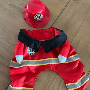 Dog fireman Halloween costume Large